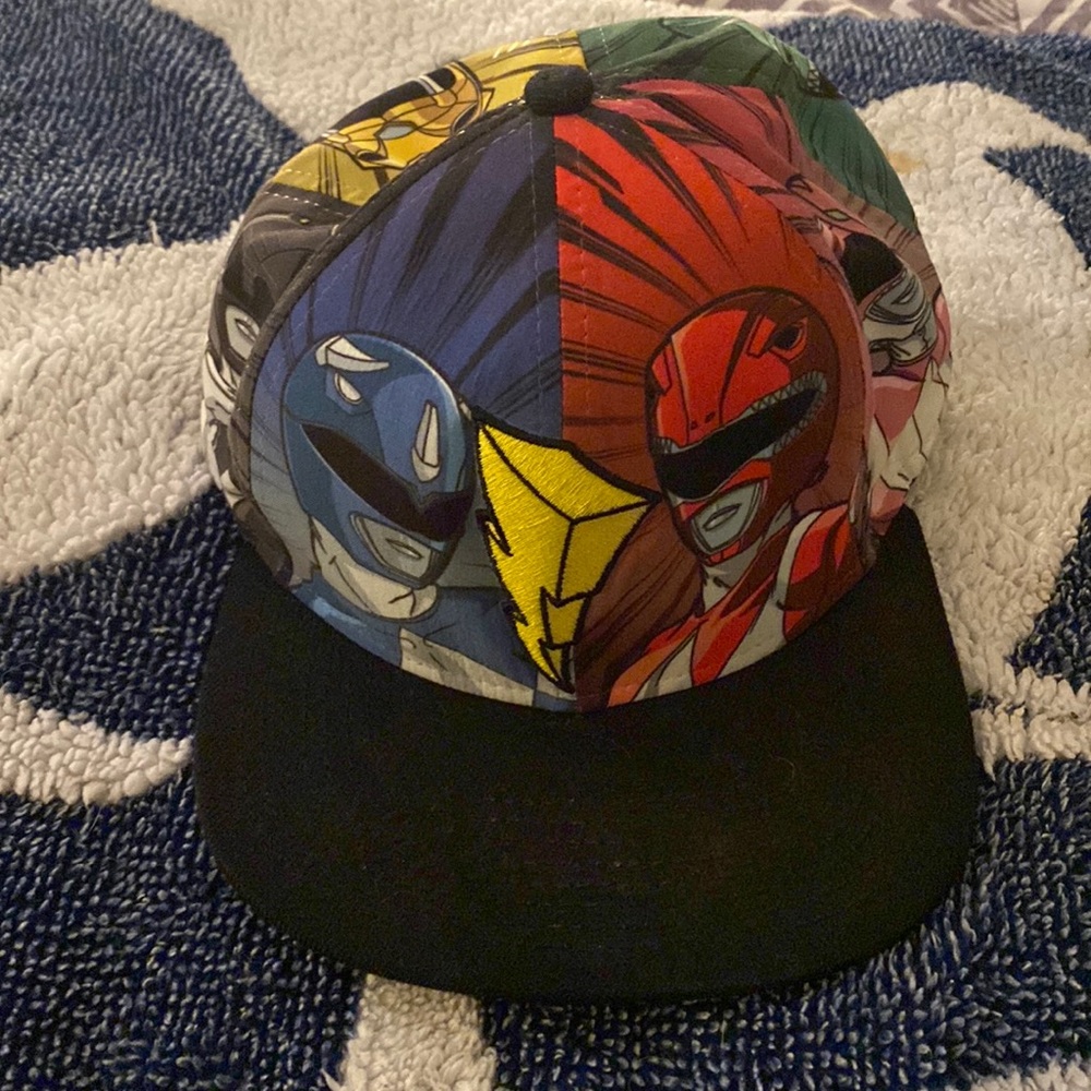 Power Rangers Flat billed hat!!